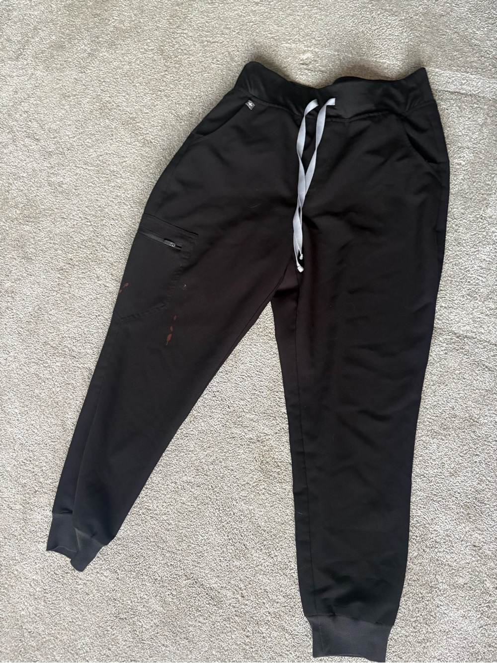 Figs Women’s Zamora Black Jogger scrubs